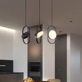 Люстра LED APP1554-CP Black