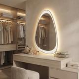 LUSTRO ŚCIENNE LED ART 90x50 cm