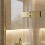 Shower enclosure Rea Bruno 90x90 Brush Gold