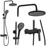 REA REBEL BLACK dušas komplekts