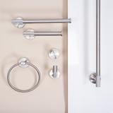 Bathroom hanger Ring 6610 Modern Brush Nickel