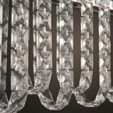 LED кристална висяща лампа SWE073-CP 60cm Chrome