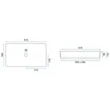 Stalviršio Praustuvas Rea Denis Black Edge