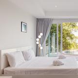 Standleuchte APP917-6F modern Glas