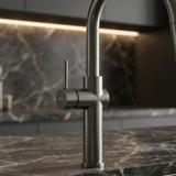 Robinet de cuisine Rea Fresh High Gold Brush