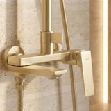 Tuš set Rea Prime Brush Gold