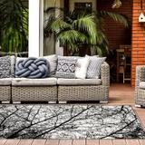 Dywan Pluszowy Nature 4D Black Trees