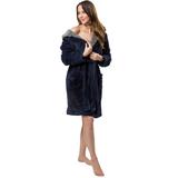 Bathrobe Jordan Navy-Grey L