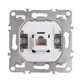 Gniazdo RJ45 OSTE JNH010-S Czarne