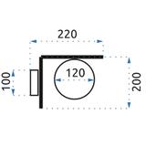 Hängelampe Kugel Gold APP674-1W