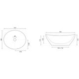 Umywalka nablatowa Rea Sofia Mini Kashmir