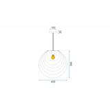 Deckenlampe Geometric Gold APP428-1CP