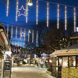 Sople LED kolorowe RGB 8szt