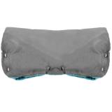 Mufka ocieplana na wózek dziecięcy - Szaro-niebieska