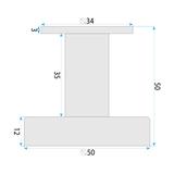 Bathroom hanger 6606A Modern Gold