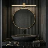 Koupelnové nástěnné LED svítidlo SWE044-1W 60cm GOLD