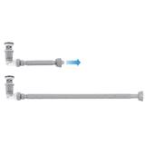 Syfon umywalkowy z korkiem klik-klak Rea Flow Złoty Szczotkowany