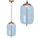 Hängelampe Glas LED Blue APP443-CP