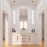 Lampe LED G008-1CP WHITE/GOLD