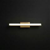 ΦΩΤΙΣΤΙΚΟ ΤΟΙΧΟΥ ΜΠΑΝΙΟΥ LED 60CM APP1852-1W BRUSH GOLD