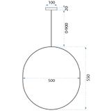 Deckenlampe APP967-1CP Black