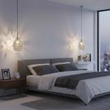 Hängelampe Glas Chrome APP564-1CP