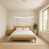 Lampa wisząca LED LHJ002-CP 60cm ZŁOTA