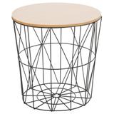 Druciany stolik kawowy Twins Rozmiar L