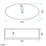 Aufsatzwaschbecken Rea ADRIANA