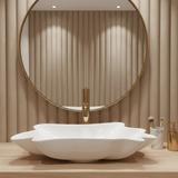 Умивальник на стільницю REA Infinity + Донний клапан  Click-Clack