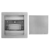 Lineaire afvoer REA NEO Brush Steel 12x12