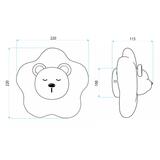 KINKIET ŚCIENNY LED G181-W BIAŁY MIŚ