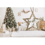 Zestaw 2 szt dekoracji świątecznych KL-21X12 Brown