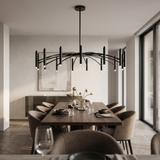 Lampa Sufitowa APP1196-15CP Czarna