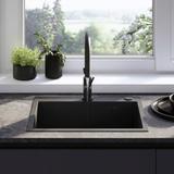 Стальная мойка для кухни Liam Black