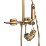 Duschgarnitur REA HELIX Brush Gold