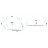 Umywalka nablatowa Rea Nadia 50 Kashmir