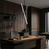 Lampa sufitowa LED APP1929-CP Czarna