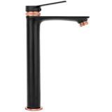 Βρύση νιπτήρα REA VIRAL Μαύρο Ροζ Χρυσό Ψηλό