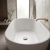 Bañera Tapón Rea Brush Gold
