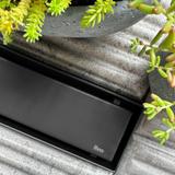 Трап для душа REA Neox Pro Black 80