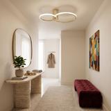 Lampa sufitowa plafon APP1402-CW Złota