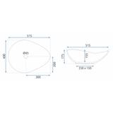 Umivalnik Rea Dora Stone