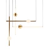 Deckenlampe LED white gold APP478-CP