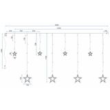 Kurtyna LED z Pilotem GL2004