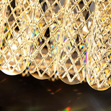 Люстра LED APP1750-CP Gold