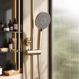 Shower set PREMIUM Rea Maxim Brush Gold