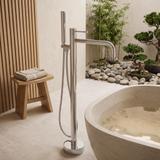 Vloeren  badmengkraan Rea Lungo Diamond Chrome