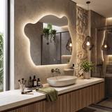 Lustro ścienne LED YH-BL-3 70x85cm