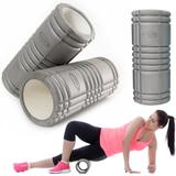 Wałek do masażu Plain Roller Flexifit Szary